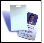 Direct Image PVC label for ProxCard II