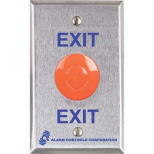 EB-1 Alarm Controls Large 1 1/2 Red Mushroom Button